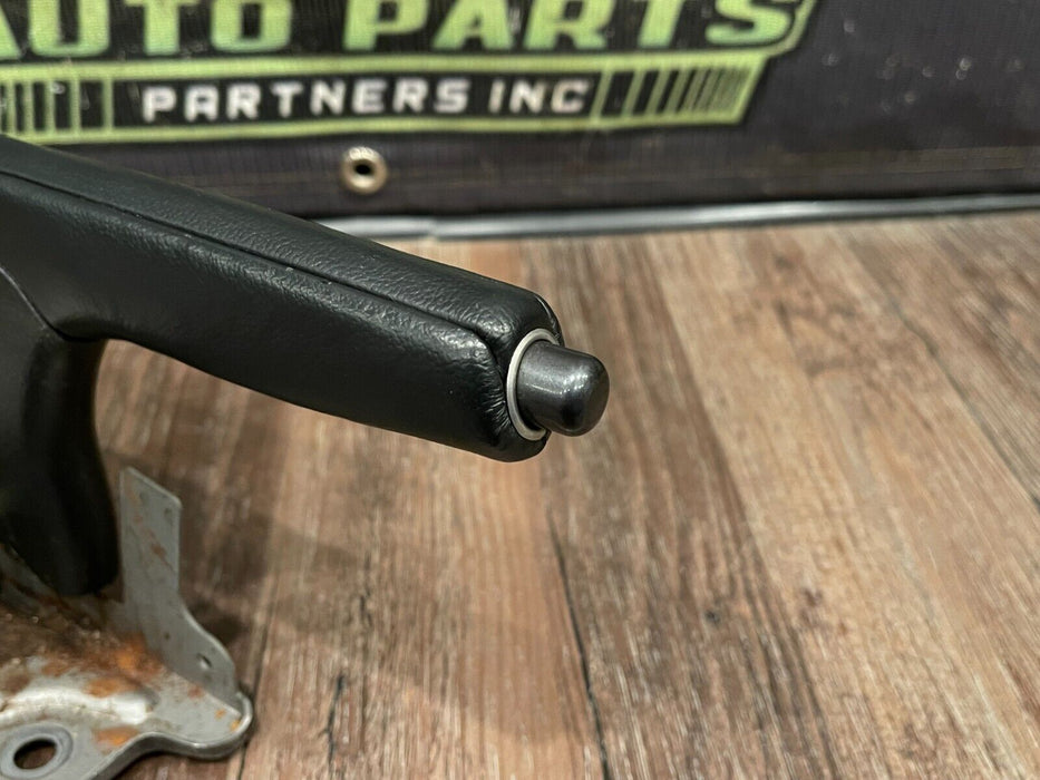 2018 NISSAN 370Z NISMO EMERGENCY E BRAKE HAND LEVER W GUN METAL GRAY BUTTON OEM