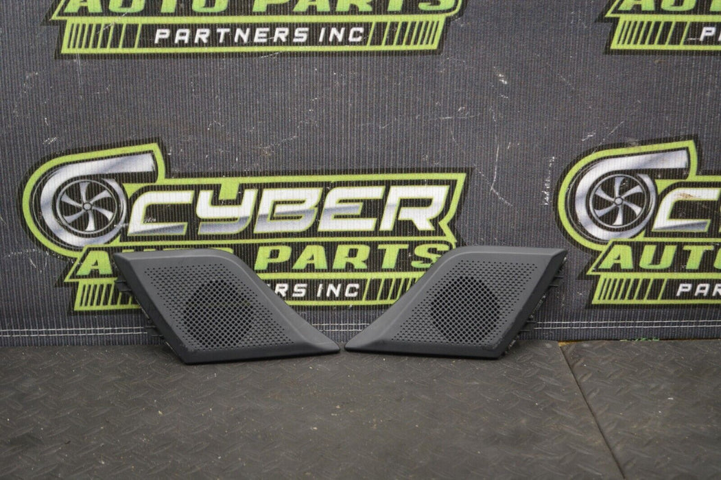 2015 NISSAN 370Z NISMO DASHBOARD SPEAKER COVER PAIR LEFT RIGHT OEM 2009-2020