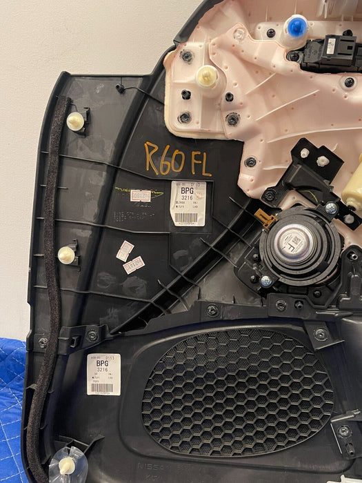 2017 INFINITI Q50 RED SPORT FRONT DRIVER LEFT DOOR PANEL ASSEMBLY OEM *SCUFFS