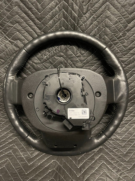 2017 2018 2019 FORD F250 F350 F450 BLACK LEATHER STEERING WHEEL OEM