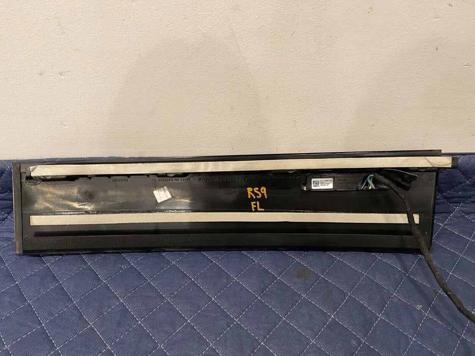 2017-2019 FORD F250 F350 FRONT DRIVER LEFT GLOSS BLACK DOOR B PILLAR TRIM OEM