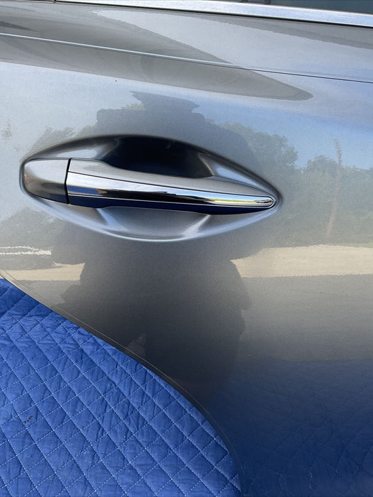 2014-2017 INFINITI Q50 RED SPORT REAR PASSENGER RIGHT DOOR GREY METALLIC~DENT~