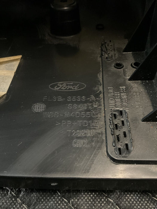 2019 FORD F350 XLT EBONY CLUSTER INSTRUMENT SURROUNG TRIM OEM