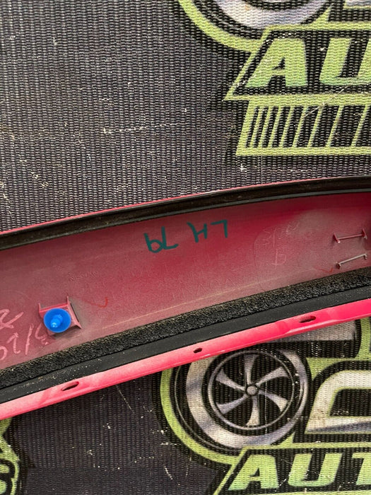 2017 NISSAN 370Z NISMO DRIVER LEFT ROOF A PILLAR OEM (SOLID RED A54) *SUN DAMAGE