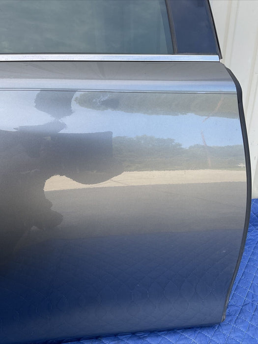 2014-2017 INFINITI Q50 RED SPORT REAR PASSENGER RIGHT DOOR GREY METALLIC~DENT~
