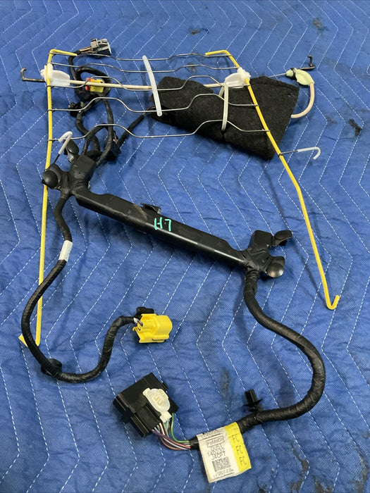 2018 FORD F250 FRONT LEFT DRIVER SEAT HARNESS FRAME DU5T-14D233-J4CP7 OEM