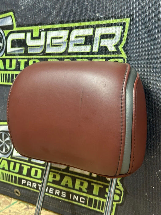 2017-2019 FORD F250 F350 F450 DARK MARSALA RED FRONT SEAT HEADREST OEM *READ*