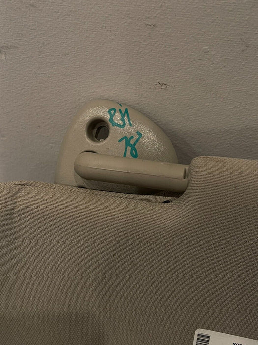 2017 DODGE RAM 2500 GRAY FRONT PASSENGER RIGHT SUN VISOR OEM *CHECK PIC #4 & #5*