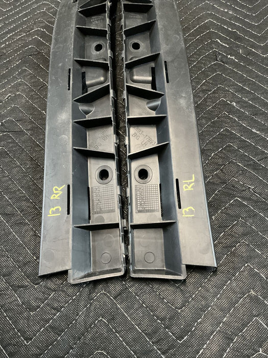 2014 JAGUAR XJ REAR BUMPER BRACKETS SET AW93-17B930