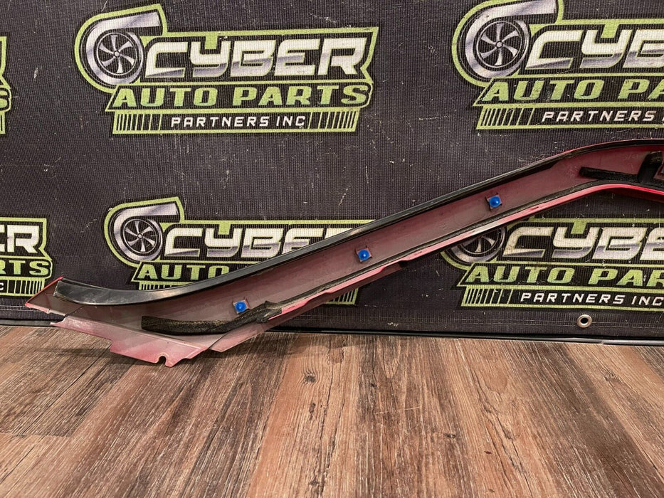 2017 NISSAN 370Z NISMO RIGHT RH ROOF A PILLAR OEM (SOLID RED A54) *DAMAGE* READ