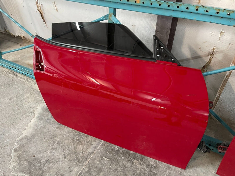 2009-2020 NISSAN 370Z COUPE PASSENGER DOOR RED OEM