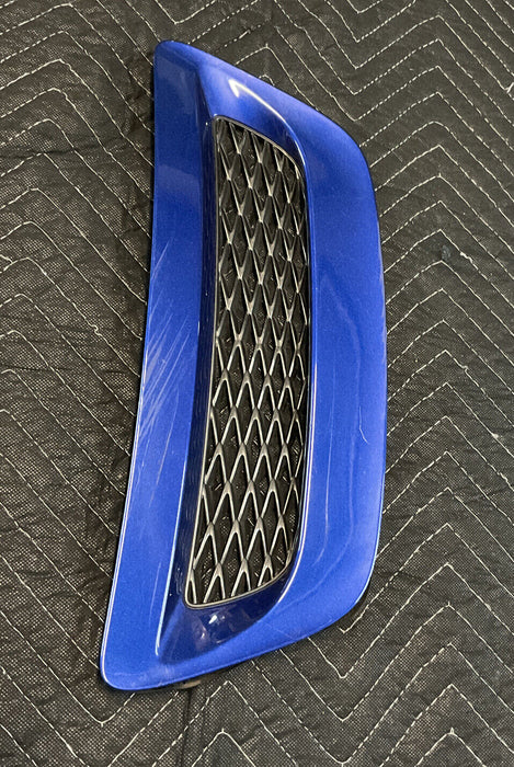 2015 LEXUS RC-F HOOD VENT BLUE TRIM ~SCRATCHES~ OEM 76190-24010