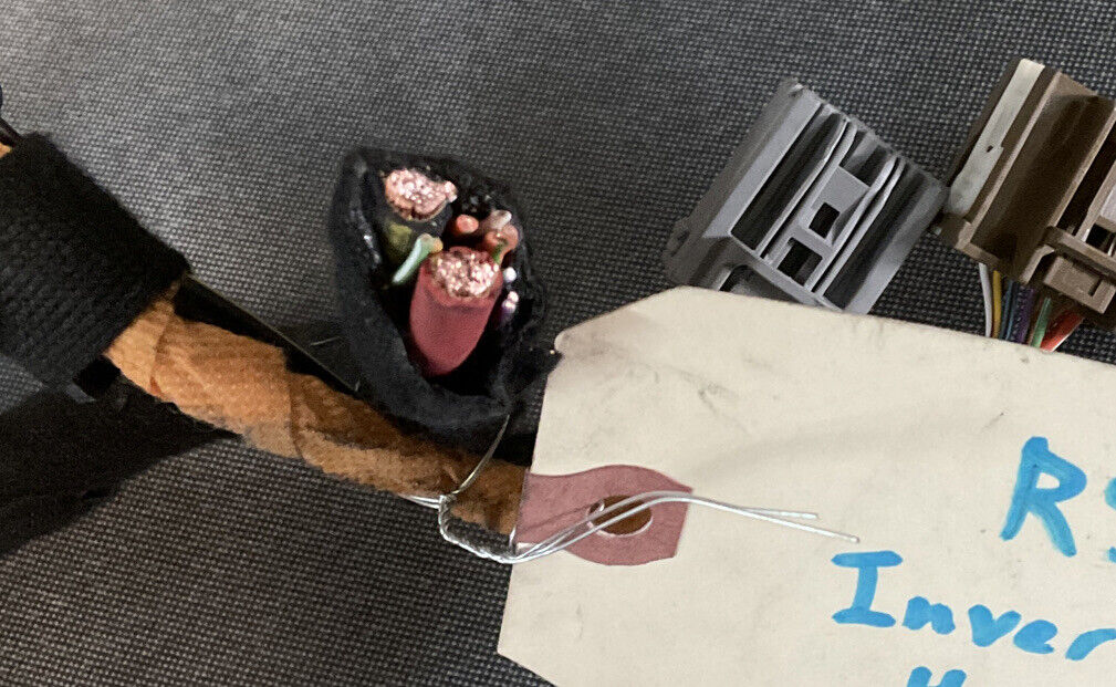 2017 2018 2019 FORD F250 F350 F450 FRONT POWER INVERTER HARNESS OEM