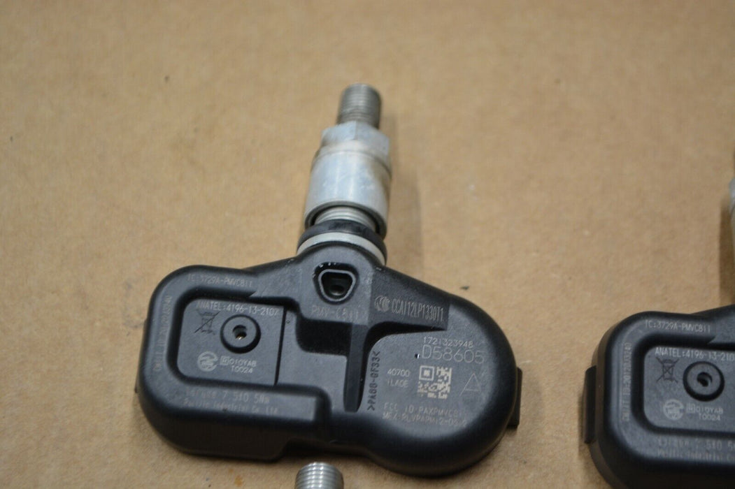 2018 NISSAN 370Z TPMS SENSORS OEM (4) TIRE PRESSURE MONITORING SYSTEM OEM 09-20