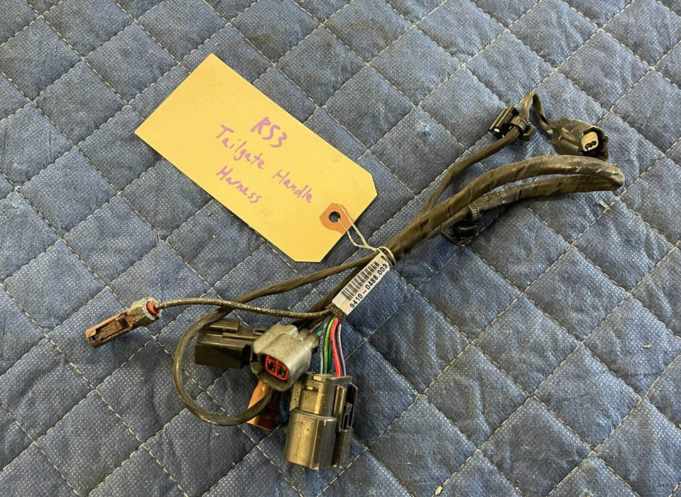 2020 FORD F350 PLATINUM REAR TAILGATE HANDLE WIRING HARNESS OEM