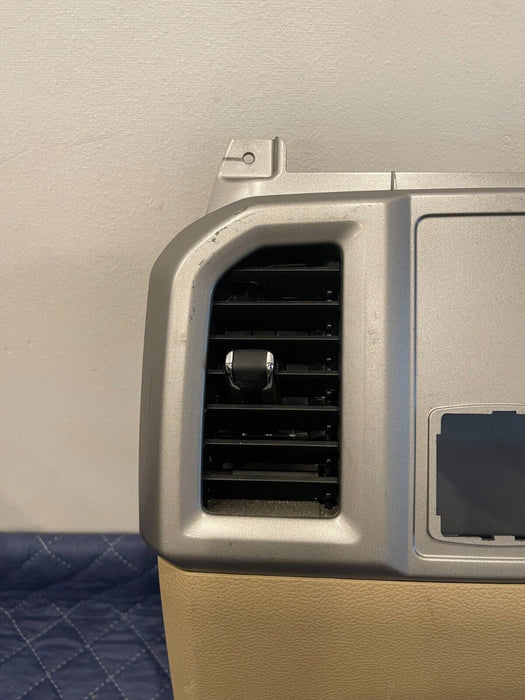 2017-2019 FORD F250 F350 F450 LARIAT TAN REAR CENTER CONSOLE END CAP PANEL OEM