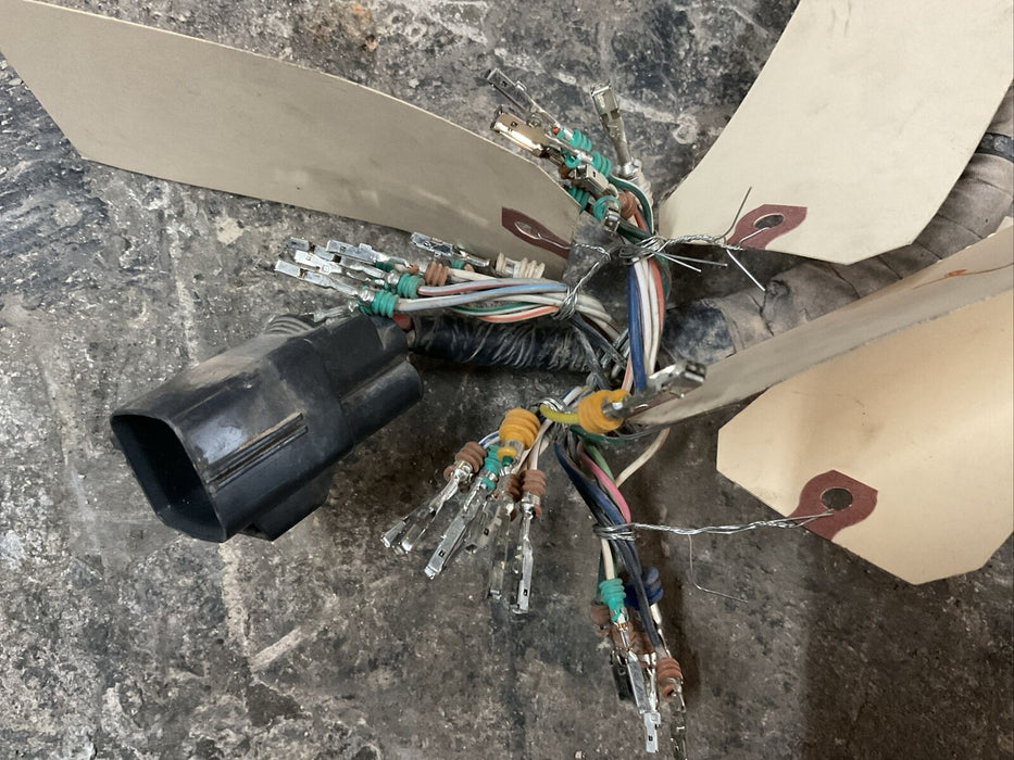 2018 DODGE RAM 3500 4X4 DIESEL 6.7L FRAME CHASSIS HARNESS OEM 68299981AC~READ!!~