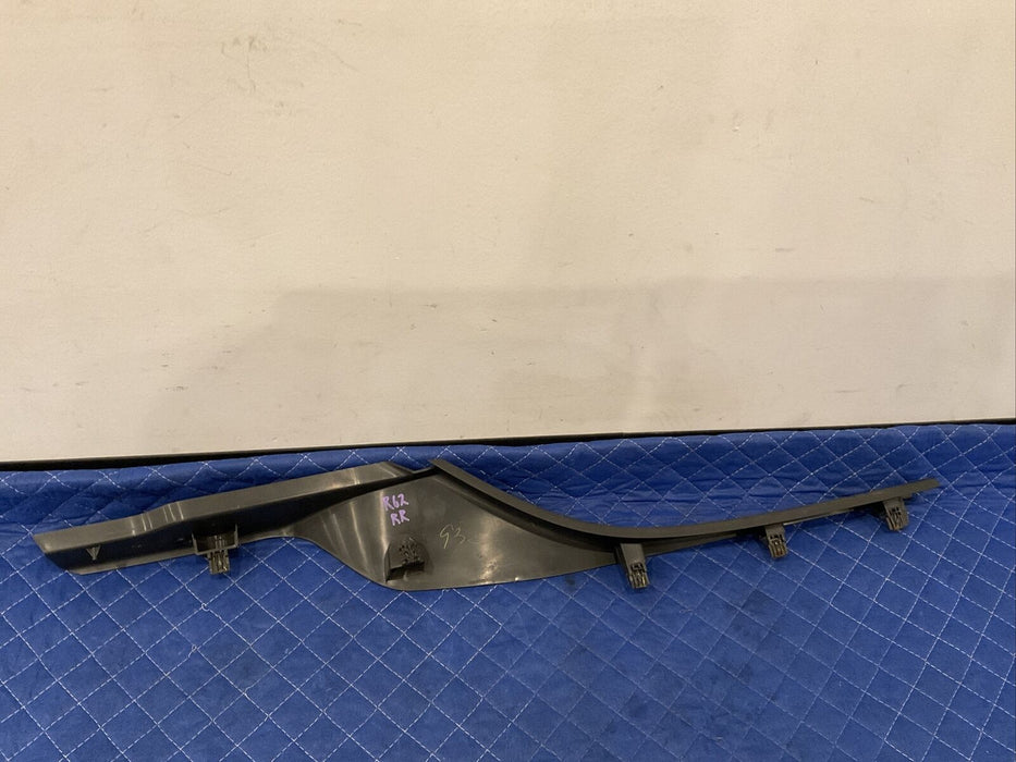 2012 DODGE RAM 3500 REAR RIGHT DOOR SILL PANEL PLATE TRIM OEM *WEARS*