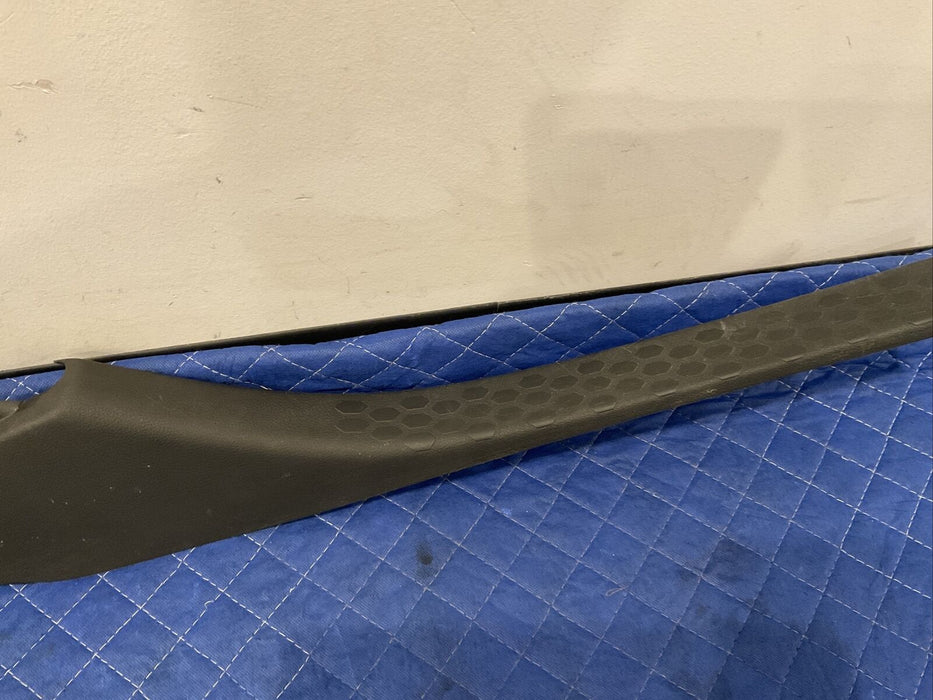 2012 DODGE RAM 3500 REAR LEFT DRIVER DOOR SILL PANEL PLATE TRIM OEM *WEARS*