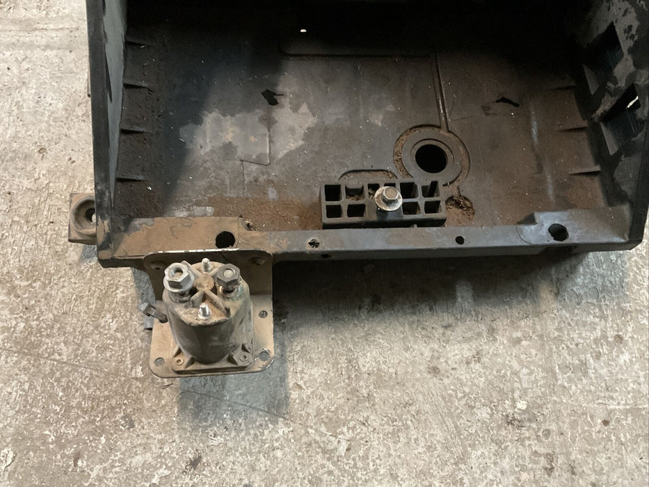 2017 RAM 3500 LARAMIE DIESEL 6.7L RIGHT BATTERY TRAYS OEM 2013-2018~DAMAGE~