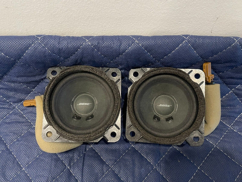 2009-2020 NISSAN 370Z LEFT & RIGHT BOSE DASHBOARD SPEAKERS W CONNECTORS OEM