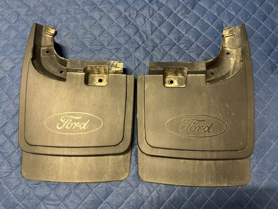 2017-2020 FORD F250 F350 LEFT & RIGHT REAR MUD FLAP SPLASH GUARDS OEM