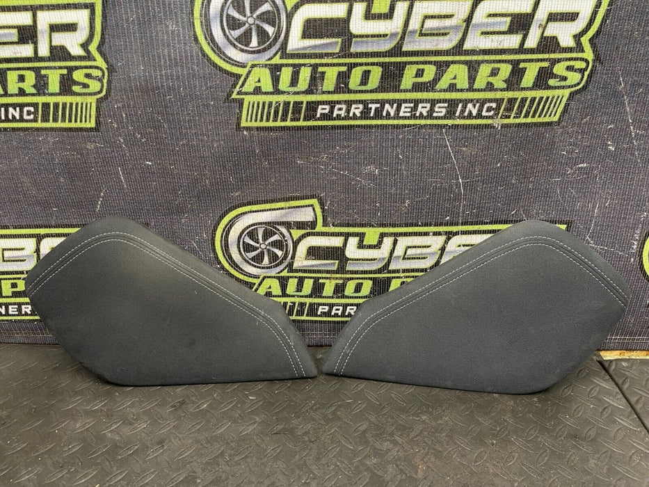 2011 NISSAN 370Z CONSOLE KNEE PAD PANEL TRIM SIDE COVERS PAIR LEFT RIGHT OEM