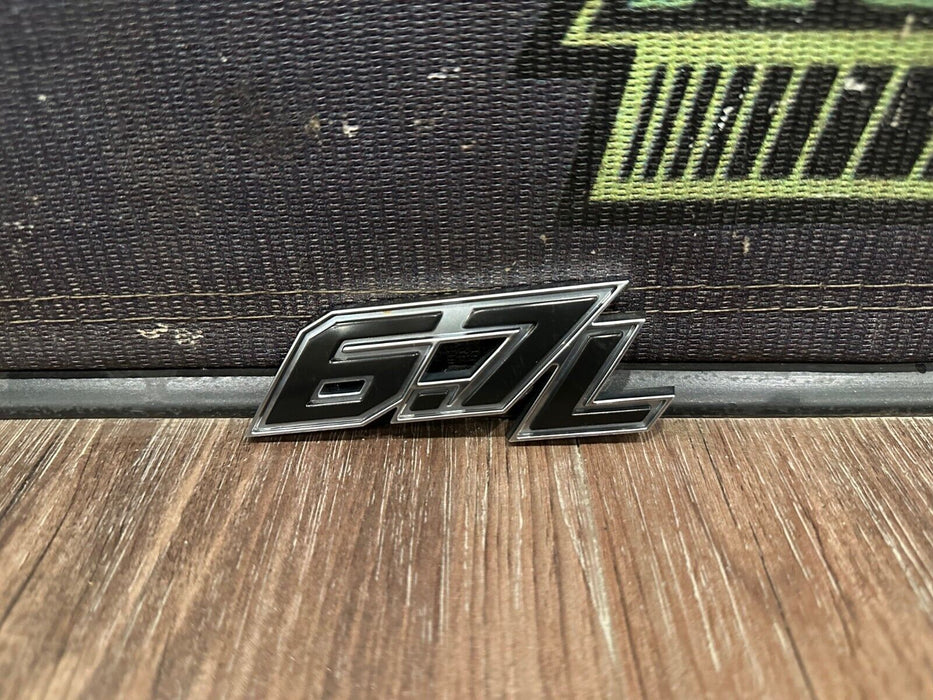 2017-2020 FORD F250 F350 F450 POWERSTROKE TURBO DIESEL 6.7L EMBLEM BADGES OEM