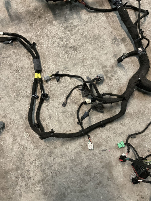 2017 DODGE RAM 2500 3500 MEGA CAB DASH DASHBOARD HARNESS OEM 68299990AC