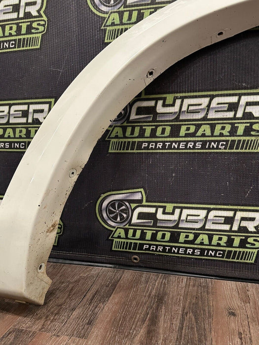 2017 DODGE RAM 2500 REAR DRIVER LEFT RL LH FENDER FLARE OEM (BRIGHT WHITE) PW7