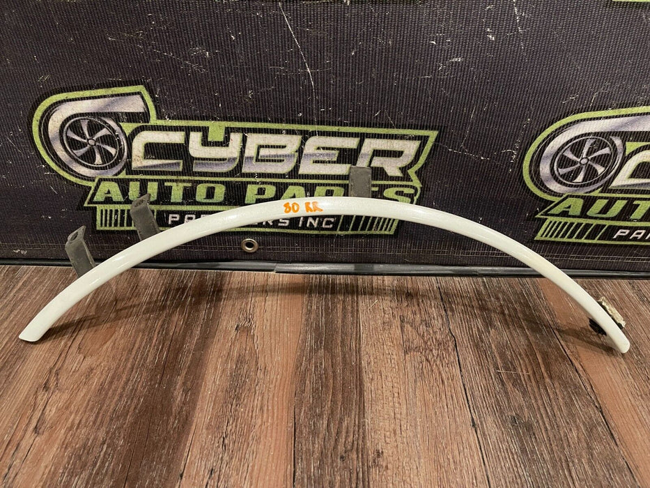 2018 NISSAN 370Z NISMO WHITE REAR RIGHT QUARTER PANEL FLARE TRIM MOULDING OEM