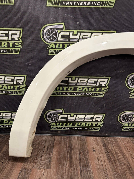 2017 DODGE RAM 2500 REAR DRIVER LEFT RL LH FENDER FLARE OEM (BRIGHT WHITE) PW7