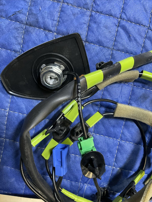 2018 NISSAN 370Z NISMO ROOF SHARK FIN W/ ANTENNA HARNESS OEM (QAB) PEARL WHITE