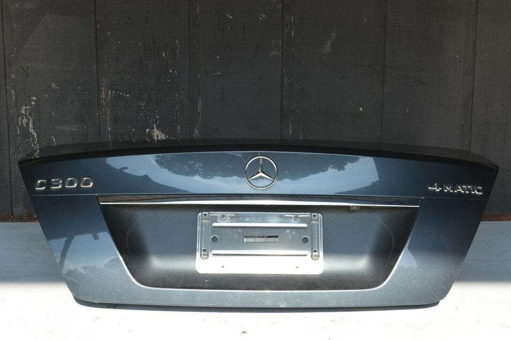 2013 MERCEDES C300 W204 REAR TRUNK LID DECK SHELL OEM 12-14