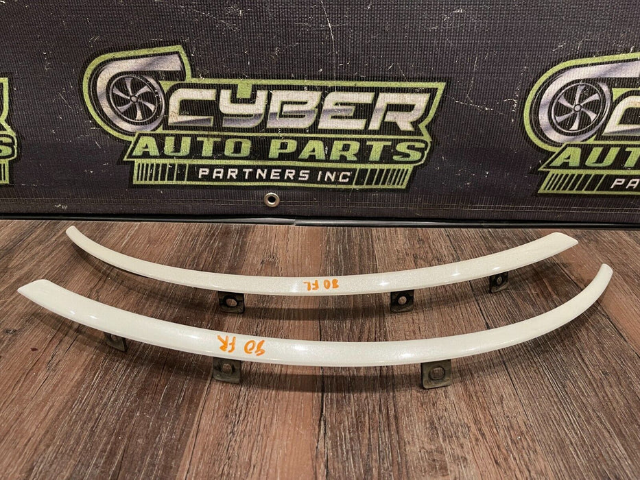 2018 NISSAN 370Z NISMO WHITE FRONT BUMPER LEFT RIGHT SIDE FLARES (PAIR) OEM