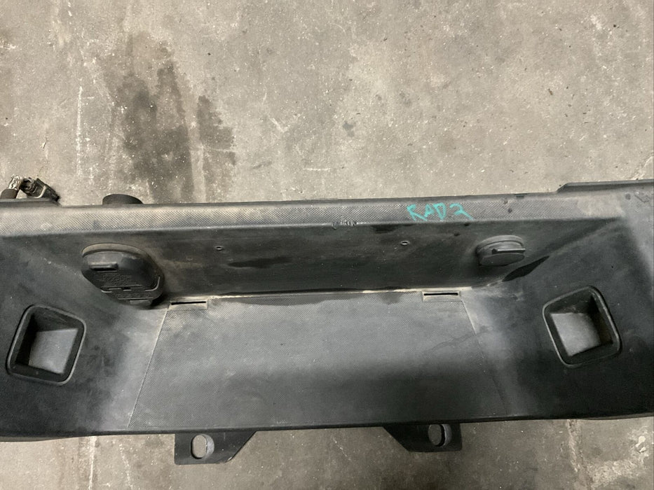 2017 2018 2019 FORD F250 F350 F450 CHROME REAR BUMPER W/O PARKING SENSORS OEM