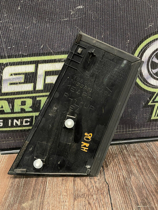 2018 NISSAN 370Z NISMO PASSENGER RIGHT EXTERIOR GLOSS BLACK B PILLAR OEM *READ*