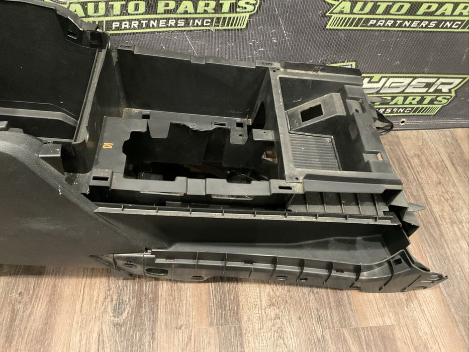 2017-2017 FORD F250 F350 F450 PLATINUM BARE CENTER CONSOLE  OEM~COSMETIC WEARS~