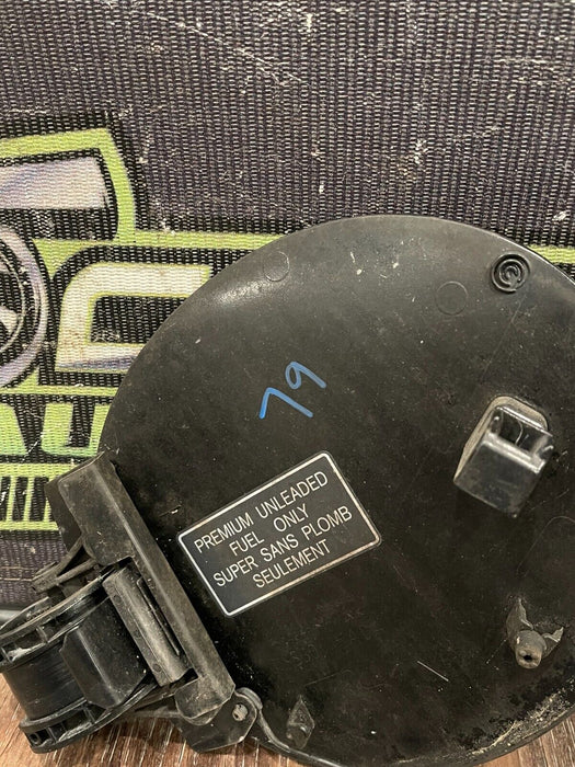 2017 NISSAN 370Z NISMO BLACK FUEL/GAS LID COVER & FUEL/GAS CAP INSERT OEM *READ*