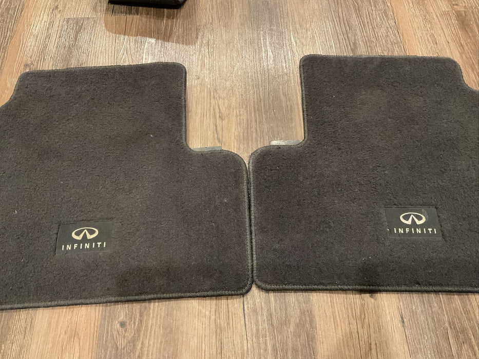 2013 INFINITI G37 REAR FLOOR MAT CARPET OEM G4900-1NY