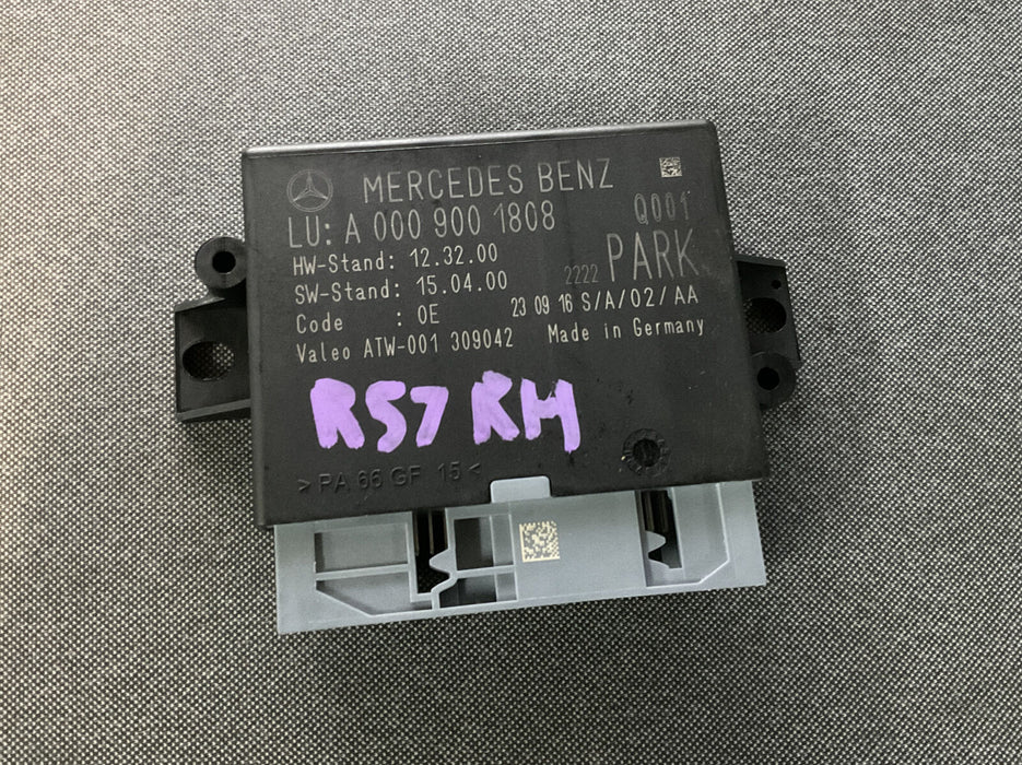 2017 MERCEDES-BENZ C63 AMG RH PARKING AID CONTROL UNIT MODULE OEM 000 900 18 08