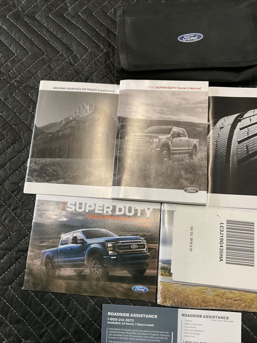 2020 FORD F250 F350 F450 OWNERS MANUAL BOOK OEM