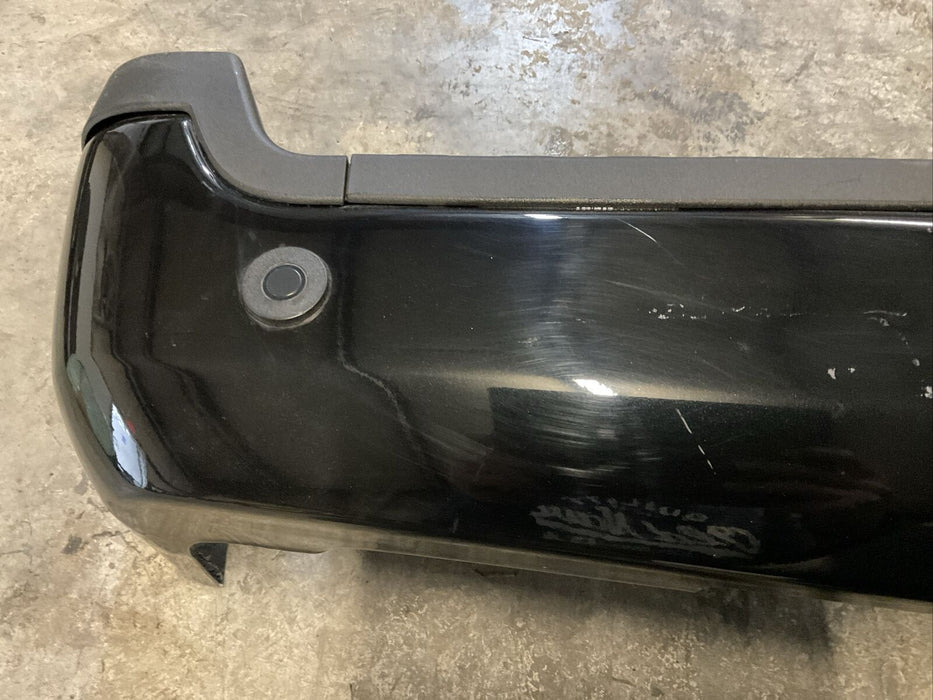 2017 2018 2019 FORD F250 F350 F450 BLACK REAR BUMPER W/SENSORS OEM~SCRATCHES~