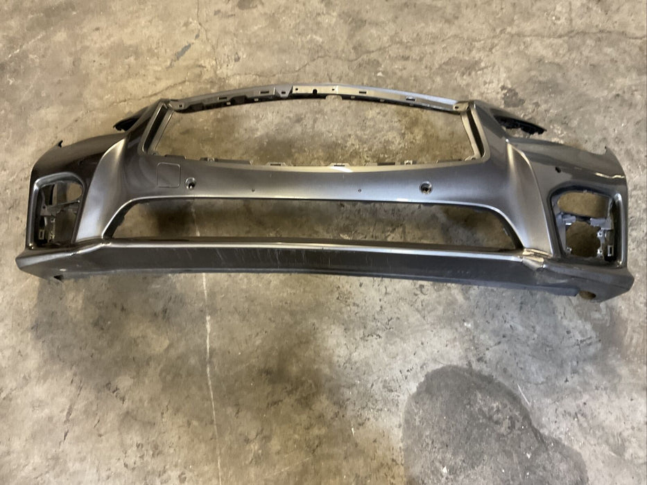 2014-2017 INFINITI Q50 RED SPORT 400 GREY METALLIC (KAD) FRONT BUMPER~DAMAGE~