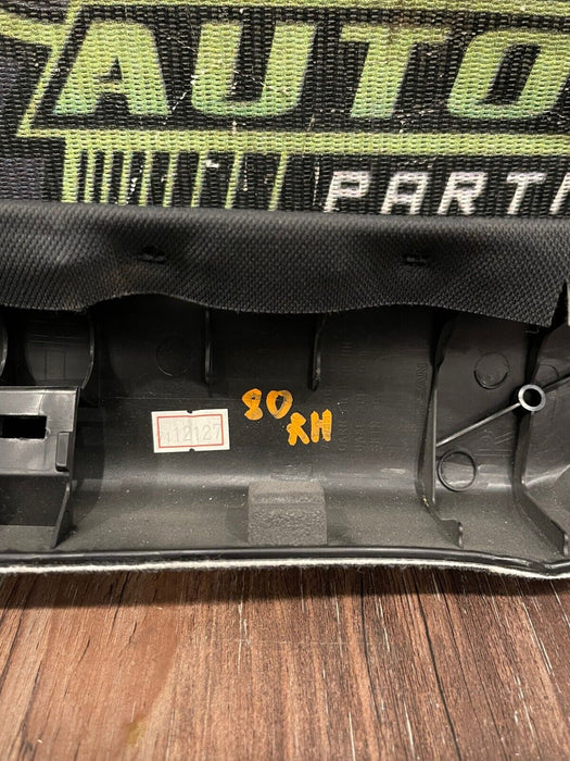 2018 NISSAN 370Z NISMO PASSENGER RIGHT INTERIOR A PILLAR TRIM PANEL OEM