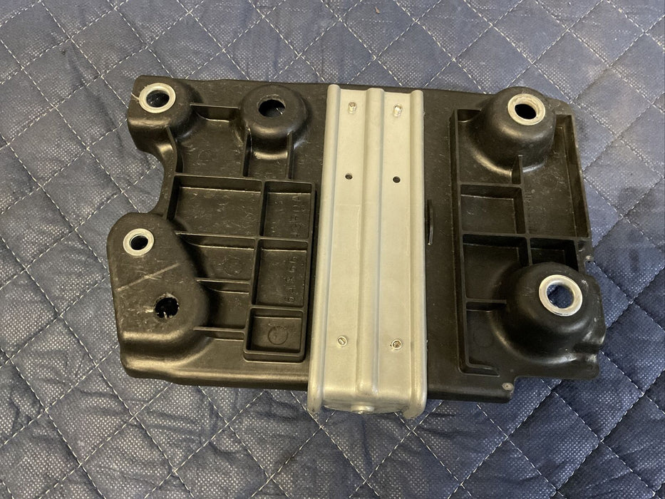 2014-2017 INFINITI Q50 RED SPORT BATTERY TRAY PLATE BASE OEM 64866 4GF0A