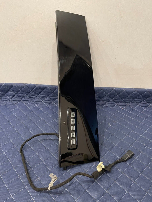 2017-2019 FORD F250 F350 FRONT DRIVER LEFT GLOSS BLACK DOOR B PILLAR TRIM OEM