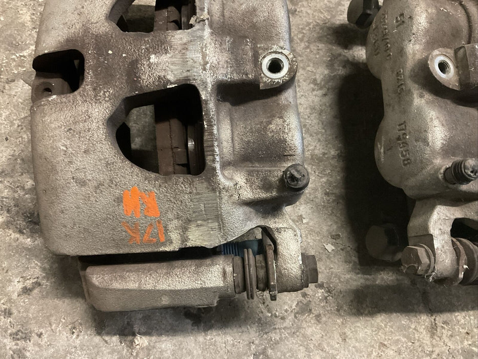 2017-2019 FORD F350 REAR RIGHT LEFT PAIR BRAKE CALIPER ~17K MILES~