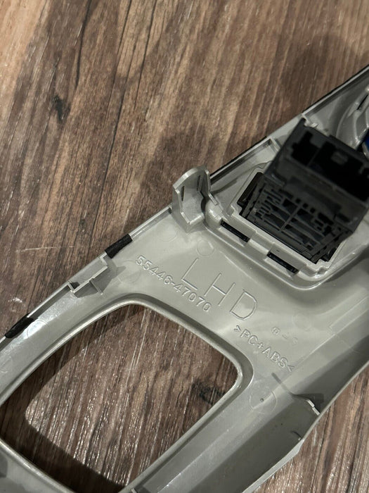 2014 TOYOTA PRUIS V ENGINE START STOP/ PARK BUTTON SWITCH BEZEL PANEL OEM *READ*