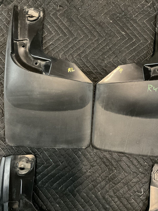 2017-2020 FORD F250 F350 TRUCK FRONT REAR (4) PAIR OEM MUD FLAP SPLASH GUARDS